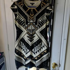 Express sequence dress